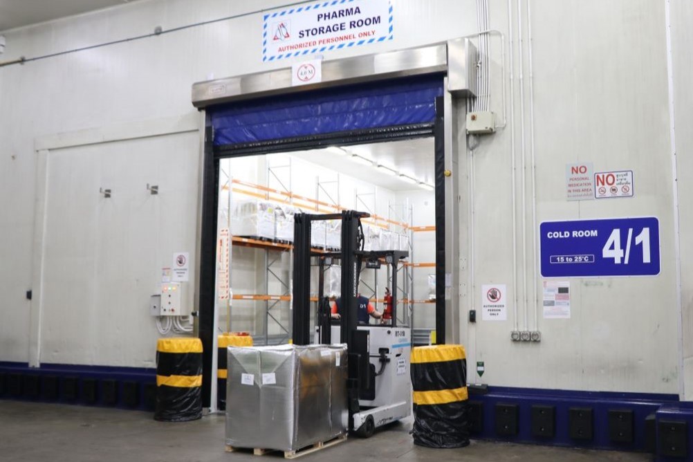 Ground Handling BFS pharma facility awarded GDP certificate